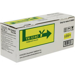 Тонер картридж TK-5140Y (yellow) жёлтый Kyocera для P6130cdn (1T02NRANL0)