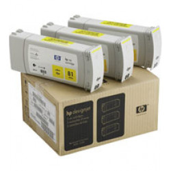 C5069A Картридж желтый №81 Hewlett-Packard упаковка 3 шт (3*680 мл) 