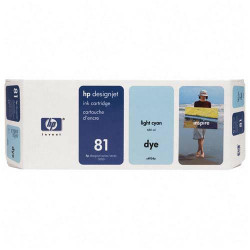 C4934A Картридж светло-голубой №81 Hewlett-Packard DesignJet 5000 (680 ml) 