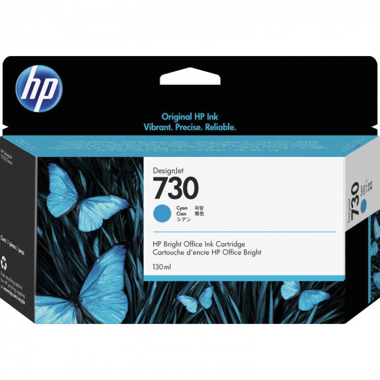 Картридж HP 730 синий 130 мл для DesignJet T1600 / T1700 / T2600 (P2V62A) Картридж HP 730 синий 130 мл для DesignJet T1600 / T1700 / T2600 (P2V62A)