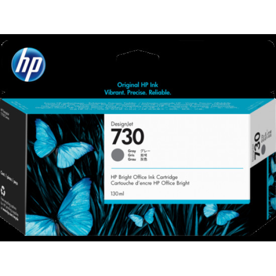Картридж HP 730 серый 130 мл для DesignJet T1600 / T1700 / T2600 (P2V66A) Картридж HP 730 серый 130 мл для DesignJet T1600 / T1700 / T2600 (P2V66A)