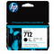 3ED70A Чёрный картридж HP 712 для Designjet T650 38 мл