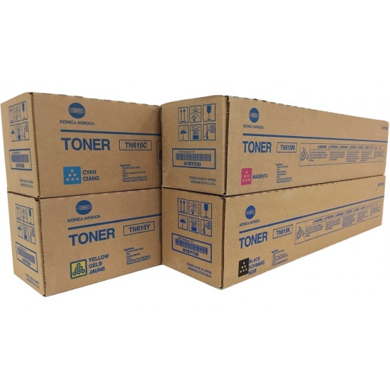 Тонер-картридж чёрный TN-615K для Konica Minolta bizhub Press C8000 (A1DY150) Тонер-картридж чёрный TN-615K для Konica Minolta bizhub Press C8000 (A1DY150)