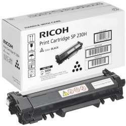 Тонер-картридж чёрный Ricoh SP230DNw / SP230SFNw тип SP 230H (408294)